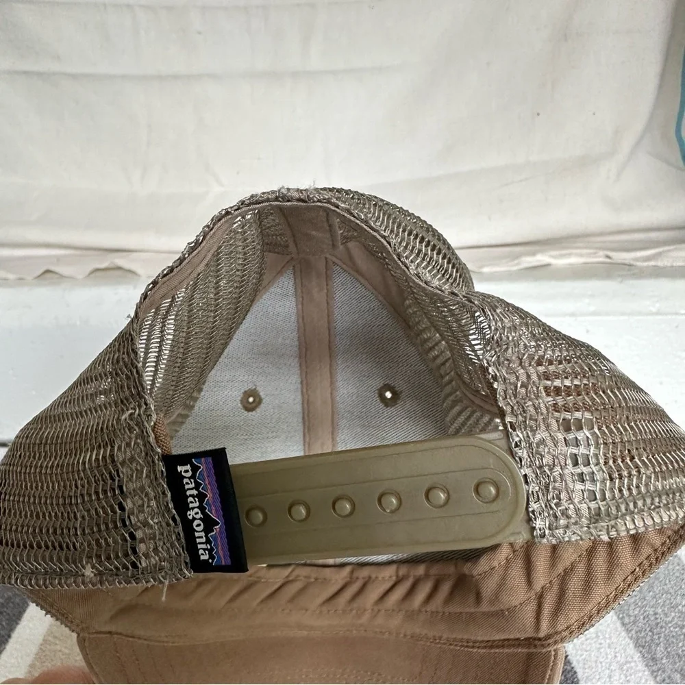 Patagonia Firstlighters Badge Lopro Trucker Hat Olive